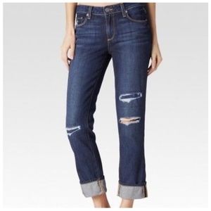 Paige Porter Boyfriend Distress Straight Leg Sz 31